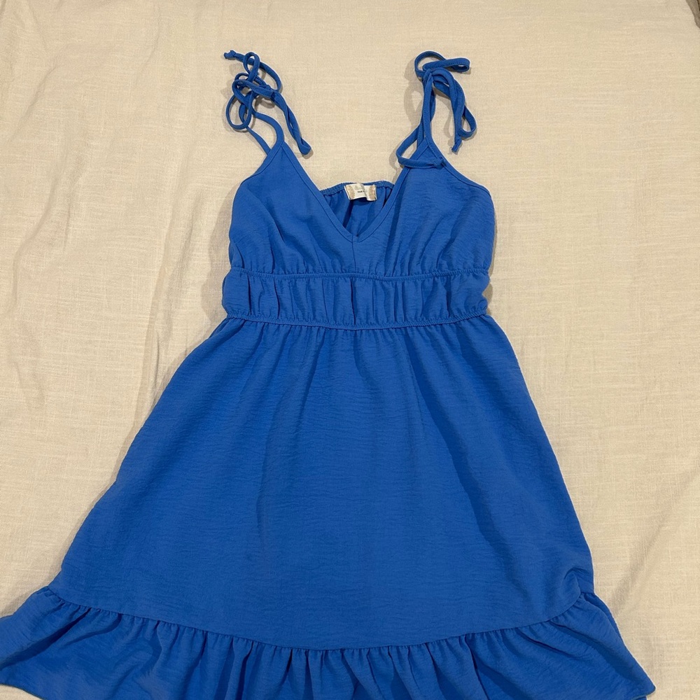 Altar'd State Blue Mini Sundress